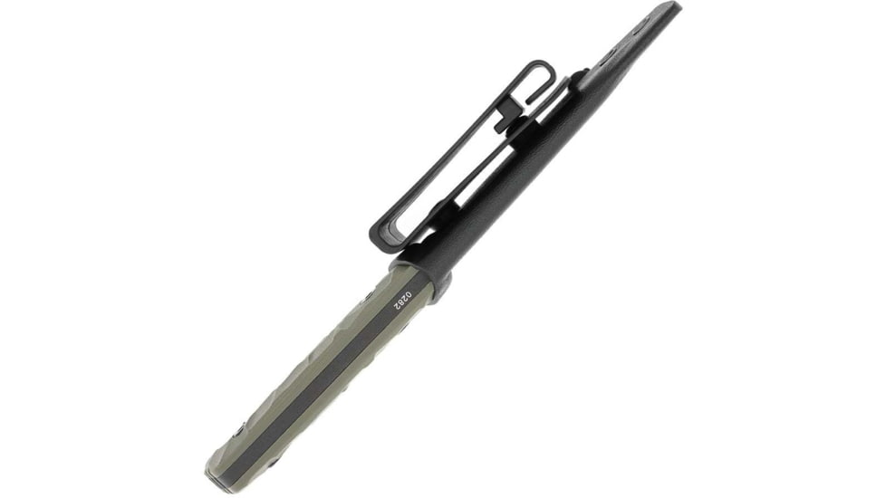 Cobratec Knives Cobratec Kingpin 4 Fixed Bld Od Green D2 Steel W/kdx Sheath