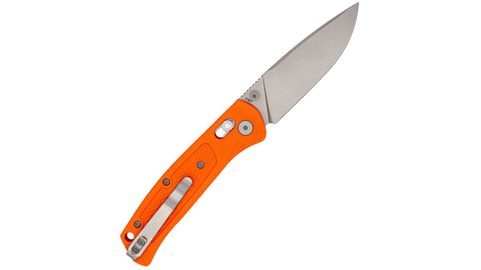 Cobratec Knives Cobratec Edc Scout Bar Lock 3.12 Orange Stainless Steel