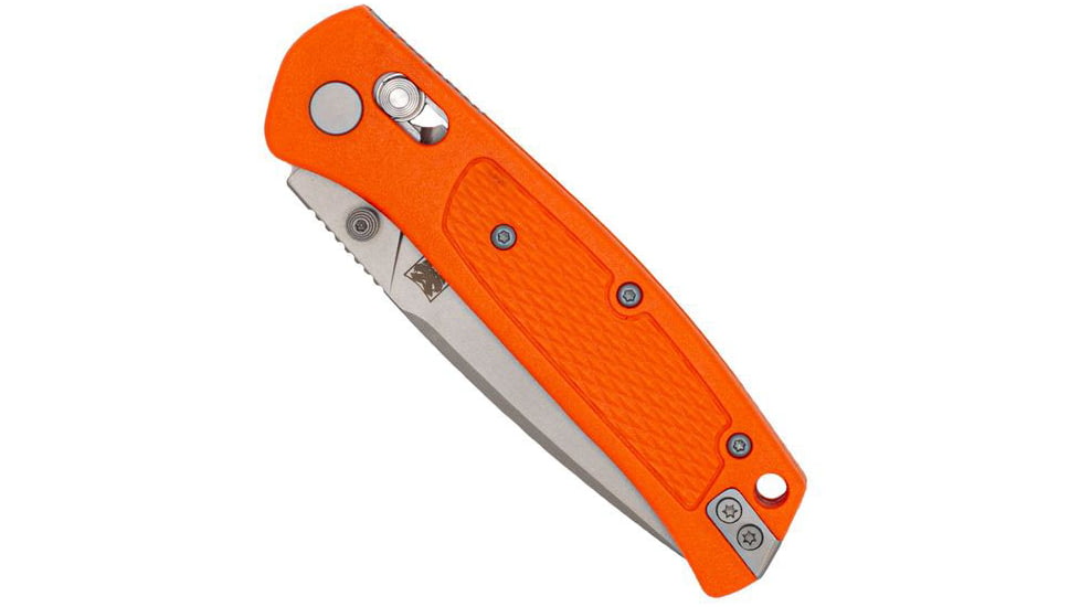 Cobratec Knives Cobratec Edc Scout Bar Lock 3.12 Orange Stainless Steel