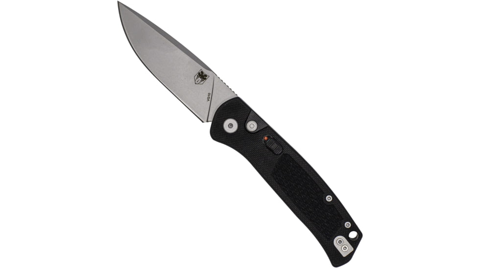Cobratec Knives Cobratec Recon Push Button Auto 3.12 Black G10