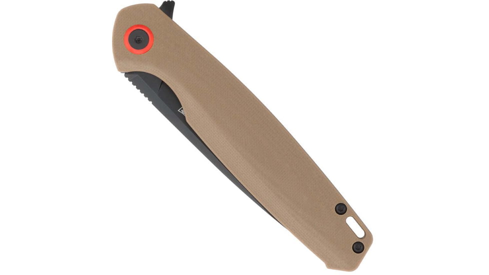 Cobratec Knives Cobratec Rath 3.5 Folder Brown D2 Black Blade