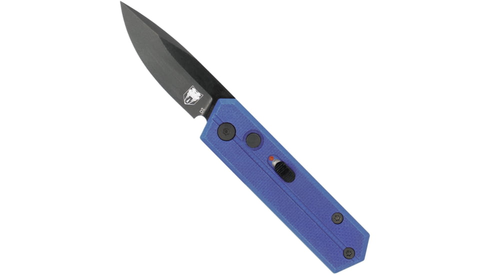 CobraTec Knives Stinger Folder 1.9in Folding Knife, 1.9 in Blade, D2, Purple, CTSTRPUR