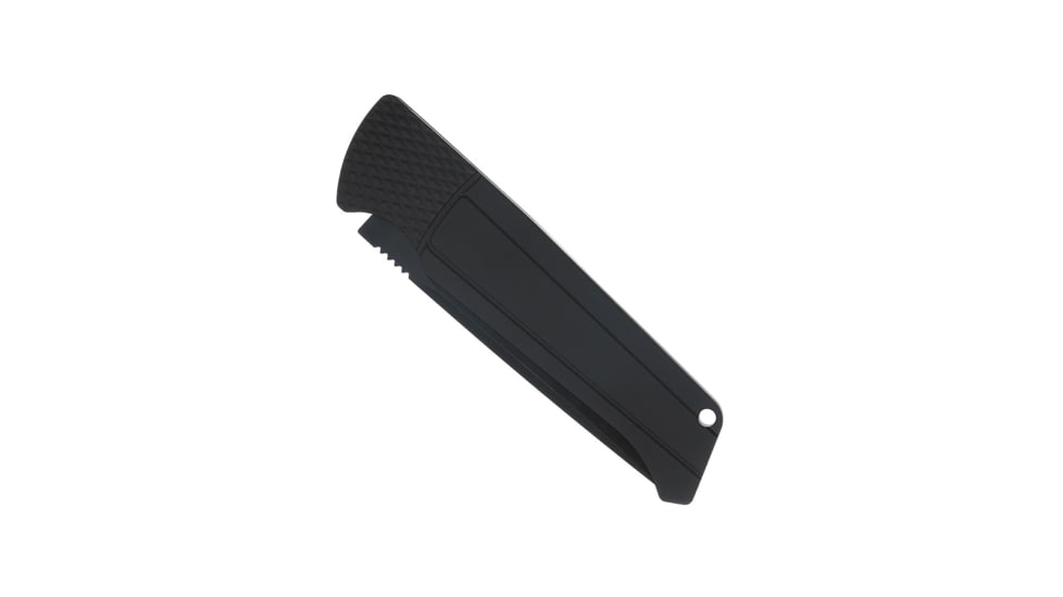 CobraTec Knives Viper Hidden Release Folding Knife, 3.125in, D2, Black, CTVIPERHRBLK