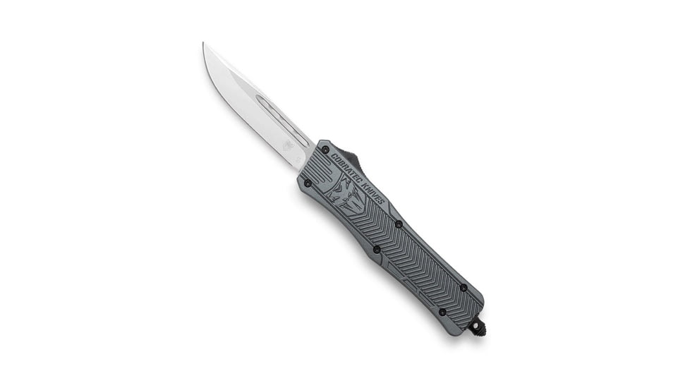 CobraTec Knives CTK-1 Medium 3in OTF Knife, CBAMGYCTK1MDNS