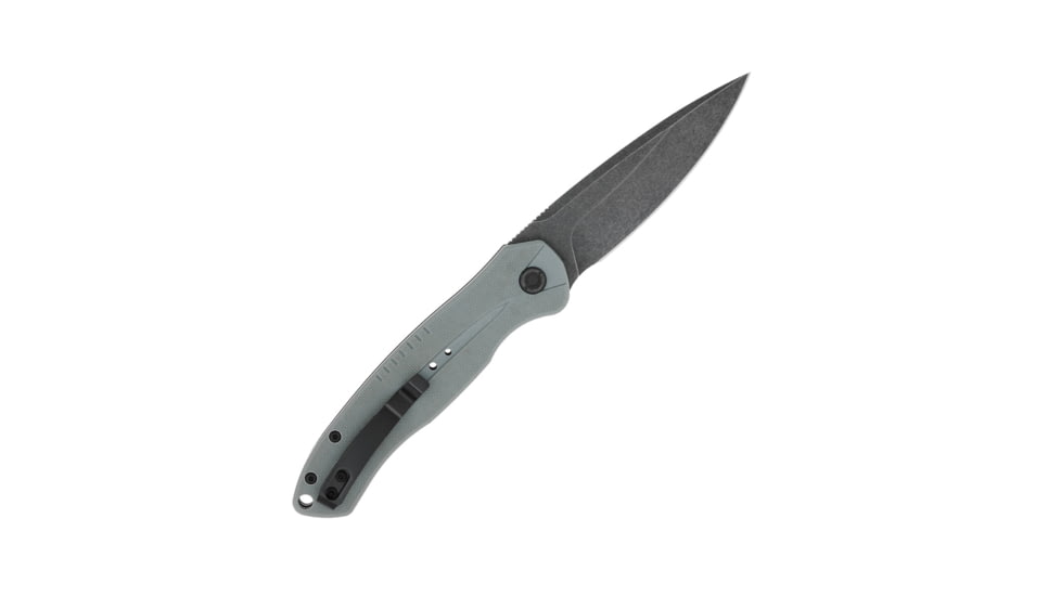 CobraTec Knives Diablo Folding Knife, 3.5 in Blade, D2 Steel, Grey, GRYDIABLOAUTO