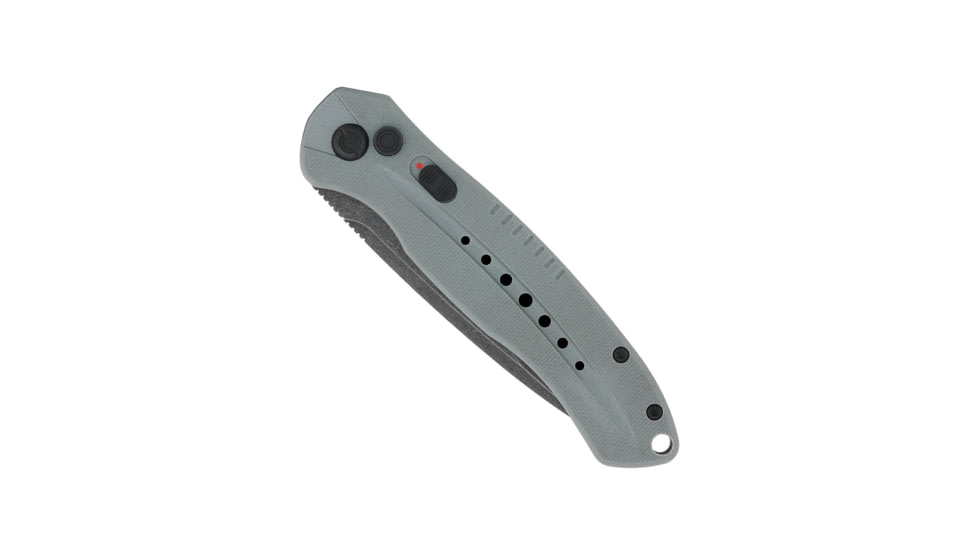 CobraTec Knives Diablo Folding Knife, 3.5 in Blade, D2 Steel, Grey, GRYDIABLOAUTO