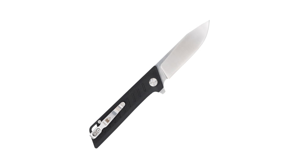 CobraTec Knives Riptide 3 in Folding Knife, S35VN Blade, G-10, Black, CTRTDBLK