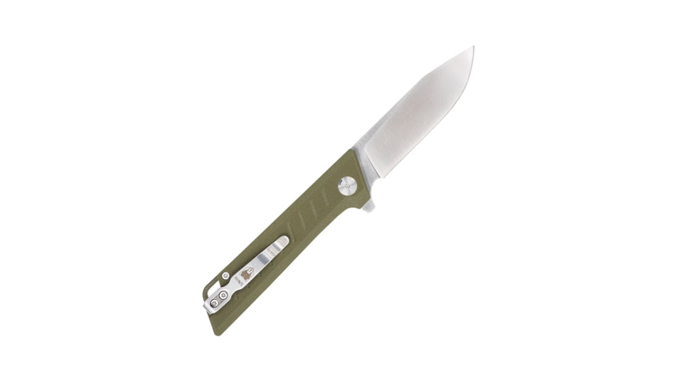 CobraTec Knives Riptide 3 in Folding Knive, S35VN Blade, G-10, OD Green, CTRTDODG