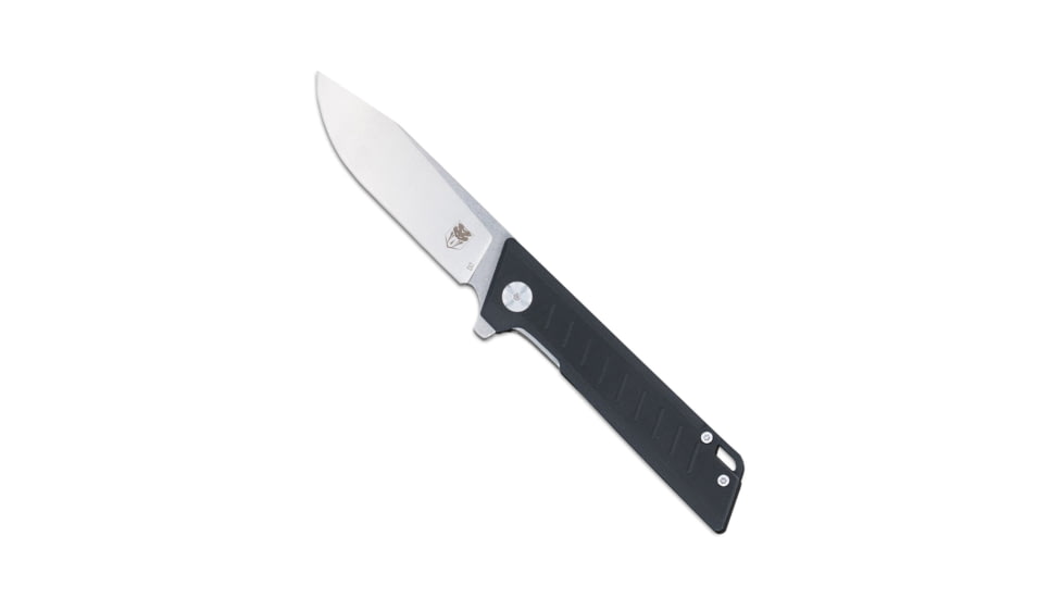 CobraTec Knives Riptide D2 3 in Folding Knive, D2 Blade, G-10, Black, CTRTDD2BLK