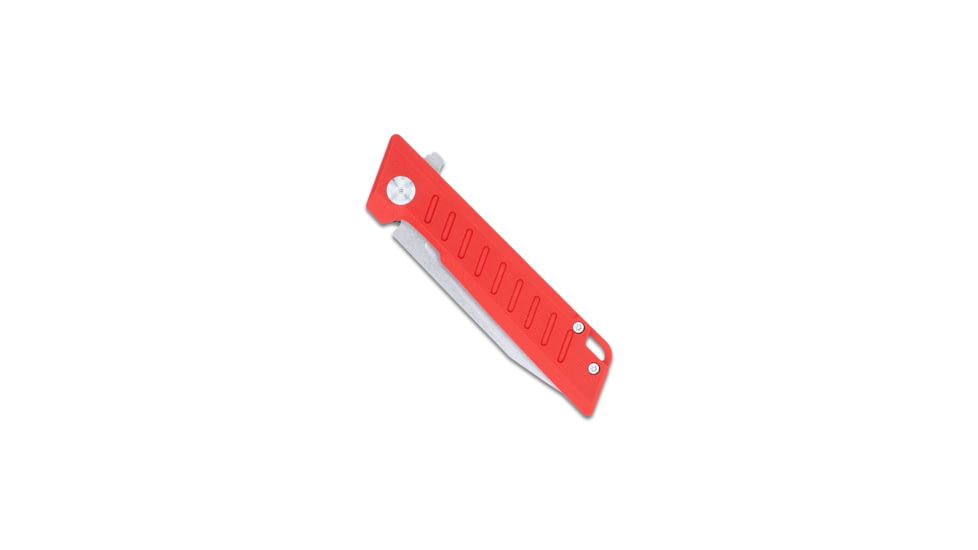 CobraTec Knives Riptide D2 3 in Folding Knive, D2 Blade, G-10, RED, CTRTDD2RED