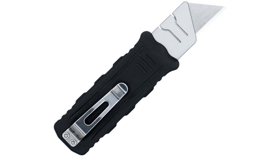 CobraTec Knives Side Button OTF Automatic Folding Knife, 1.75 in Blade, Stainless Steel, CTOTFUKSBBLK