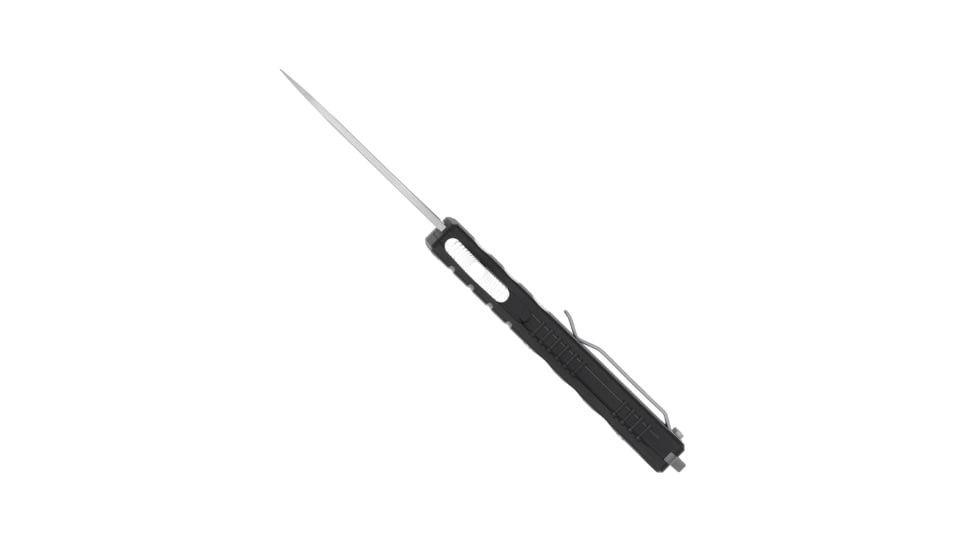 CobraTec Knives Small Enforcer OTF Knife, 2.25in, M390 Drop Non-Serrated, Black, SCTEBLKM390DNS