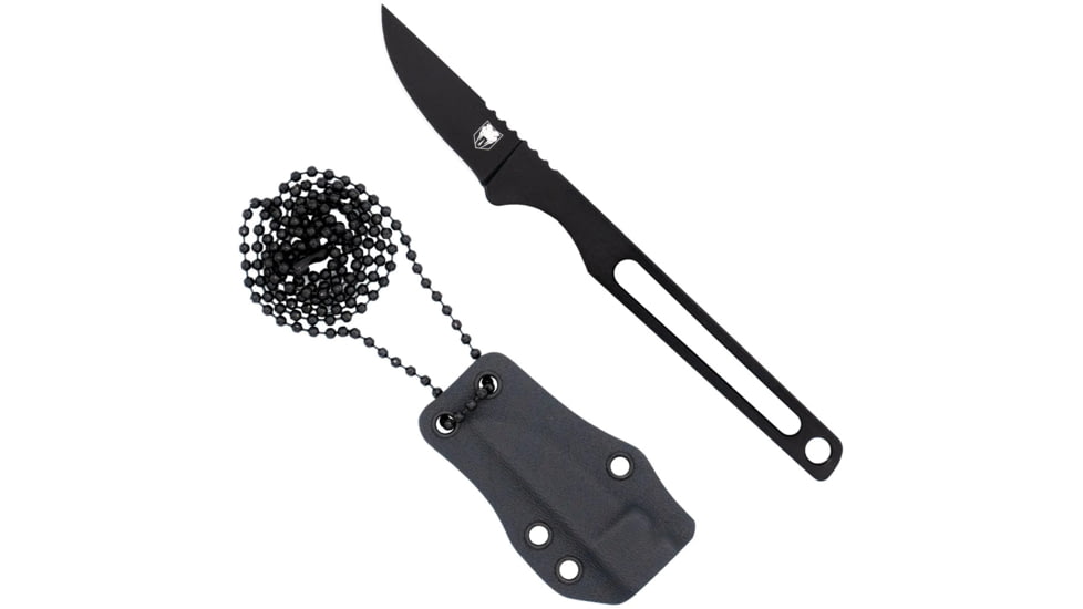 CobraTec Surgeon Fixed Blade Knife, Black, 1410084