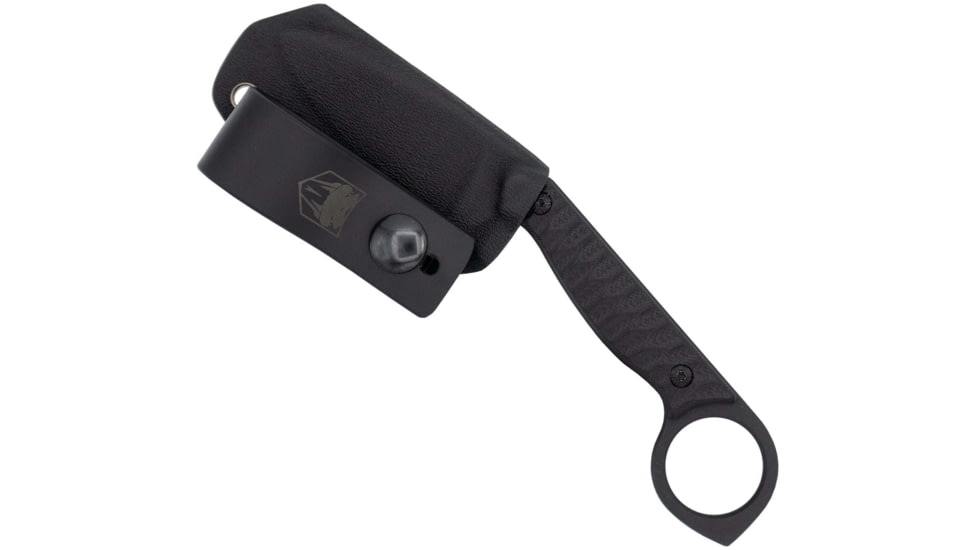 CobraTec Wolfteeth EDC Folding Knife, 2.75in,14C28N Steel, Drop Point Blade, G10 Scales Handle, CTWLTBLK