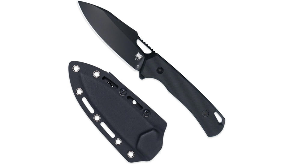 CobraTec Wolverine Fixed Blade Knife, Black, 1410090
