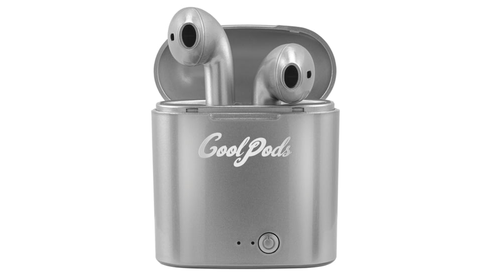 Coby 512 True Wireless Earbuds, Silver, COOL-CETW512SL