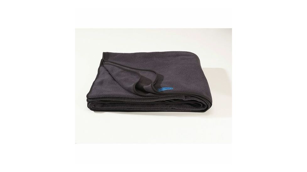 Cocoon Fleece Blanket, Charcoal, Charcoal, CCN-08045