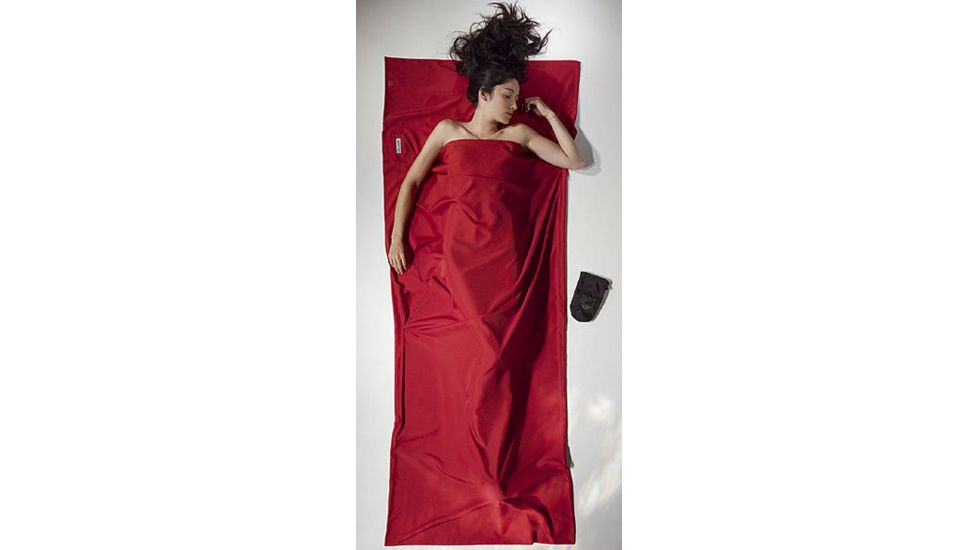 Cocoon TravelSheet - Microfiber-Cranberry