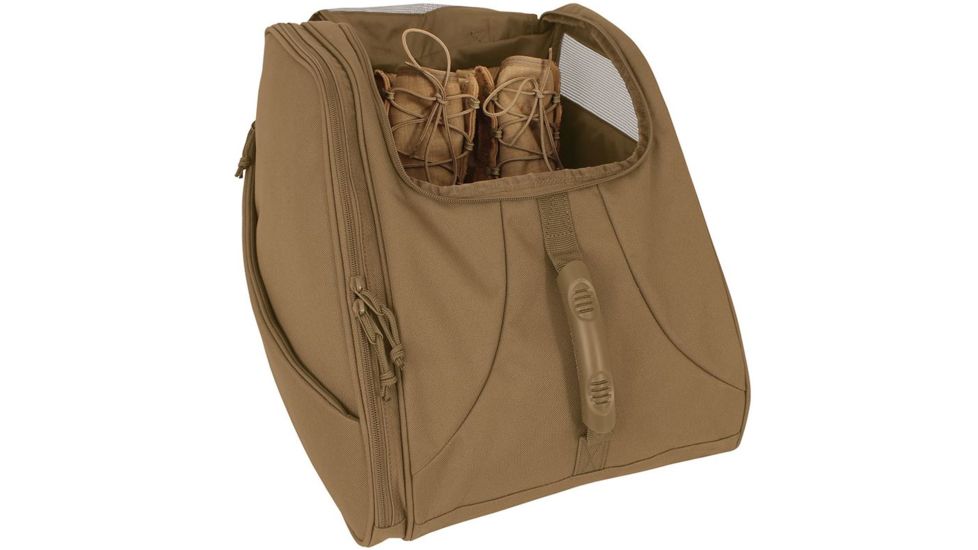Mercury Tactical Boot Bag, Coyote, 14inx13inx10in, MRC9918-CY