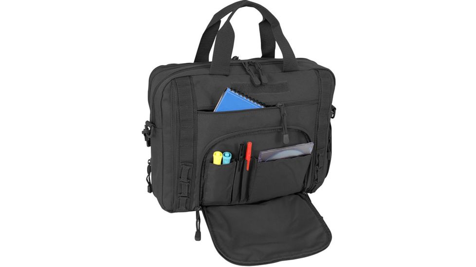 Mercury Tactical Field Attache, Black, 16inx12 1/4inx4 1/2in, MRC9910-BK