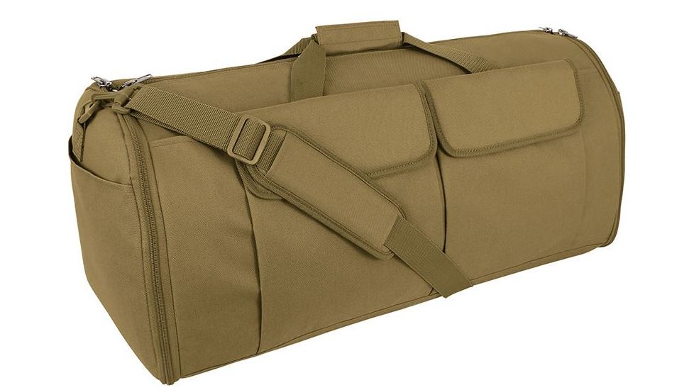 Mercury Tactical Garment Duffle Bag, Coyote, 25inx12inx11in, MRC9955-CY