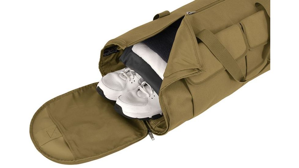 Mercury Tactical Garment Duffle Bag, Coyote, 25inx12inx11in, MRC9955-CY