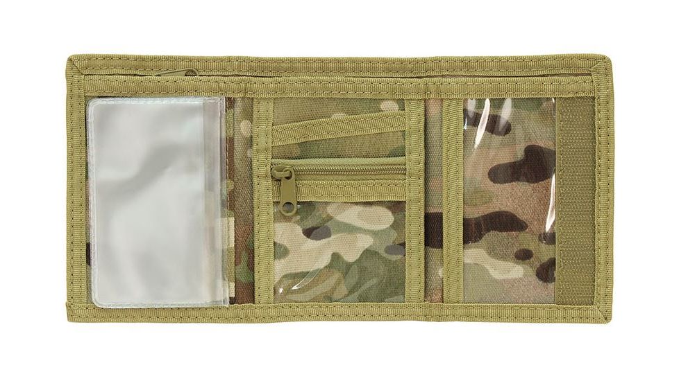 Mercury Tactical Trifold Wallet, Multicam, 3 1/4inx4 3/4inx.5in, MRCE1109-MUL