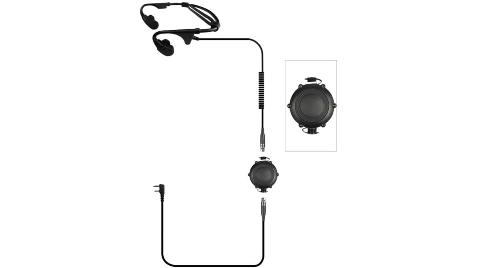 Code Red Battle Zero Mod Waterproof Tactical Bone Conduction Headset - CRD23658