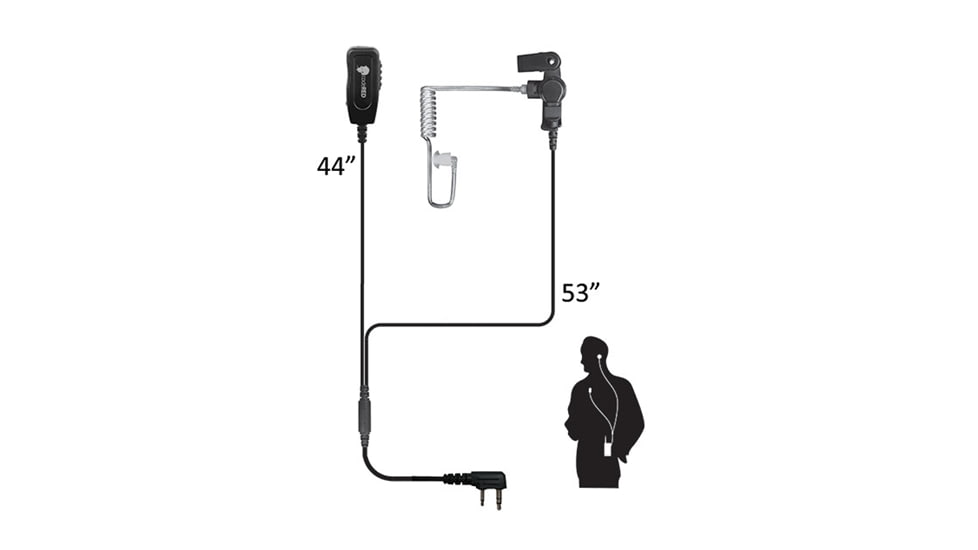 Investigator Two-Wire Microphone