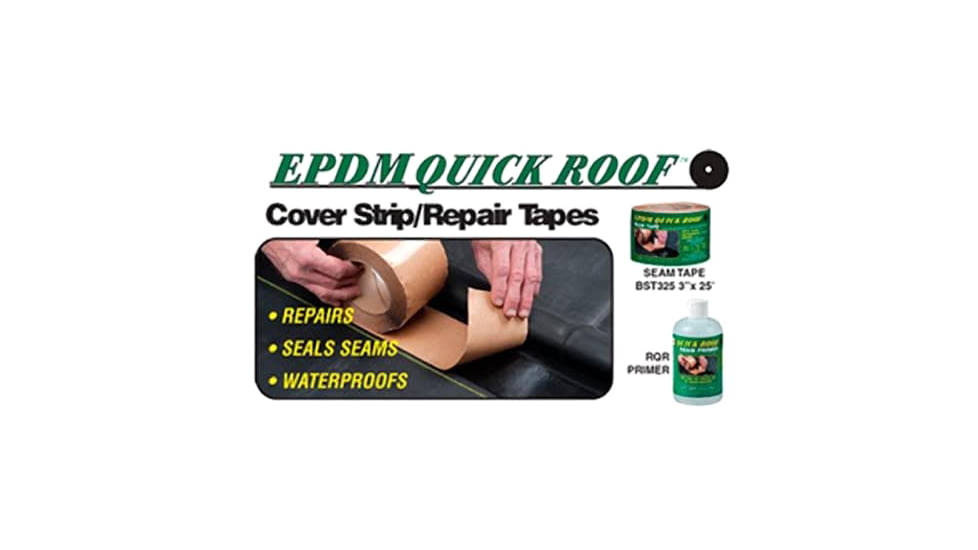 Cofair Products EPDM Quick Roof Seam Tape 3in x 25, 3in x 25ft, BST325