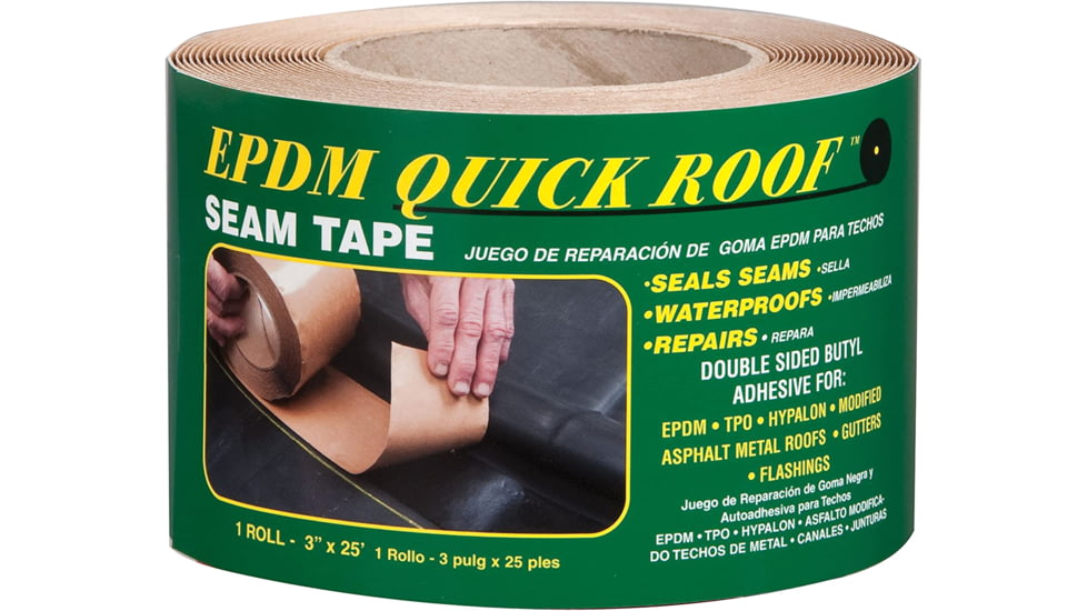 Cofair Products EPDM Quick Roof Seam Tape 3in x 25, 3in x 25ft, BST325