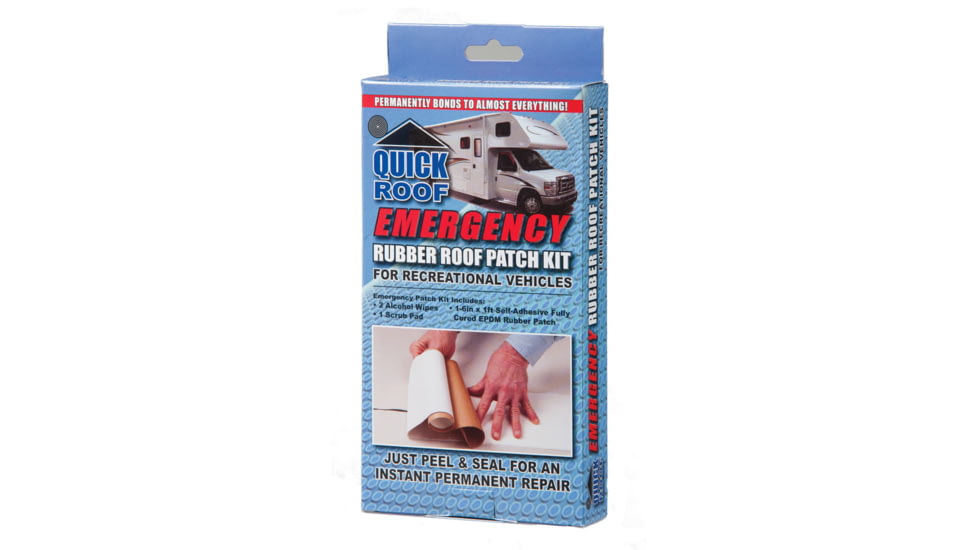 Cofair Products Rr612 Quick Roof Emergency Rubber Roof Patch Kit, RR612/1427.103