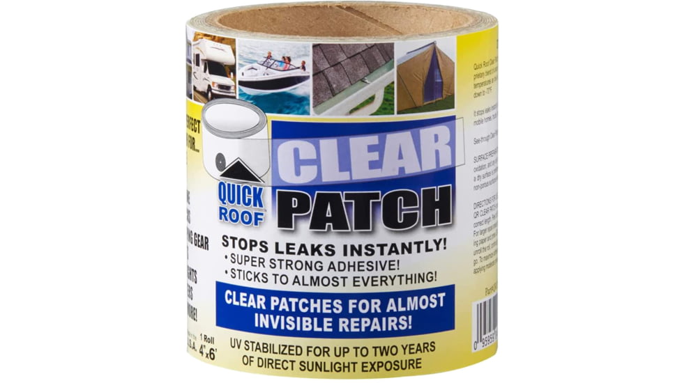 Cofair Quick Roof Clear Patch, 4in x 20ft, QRCP420