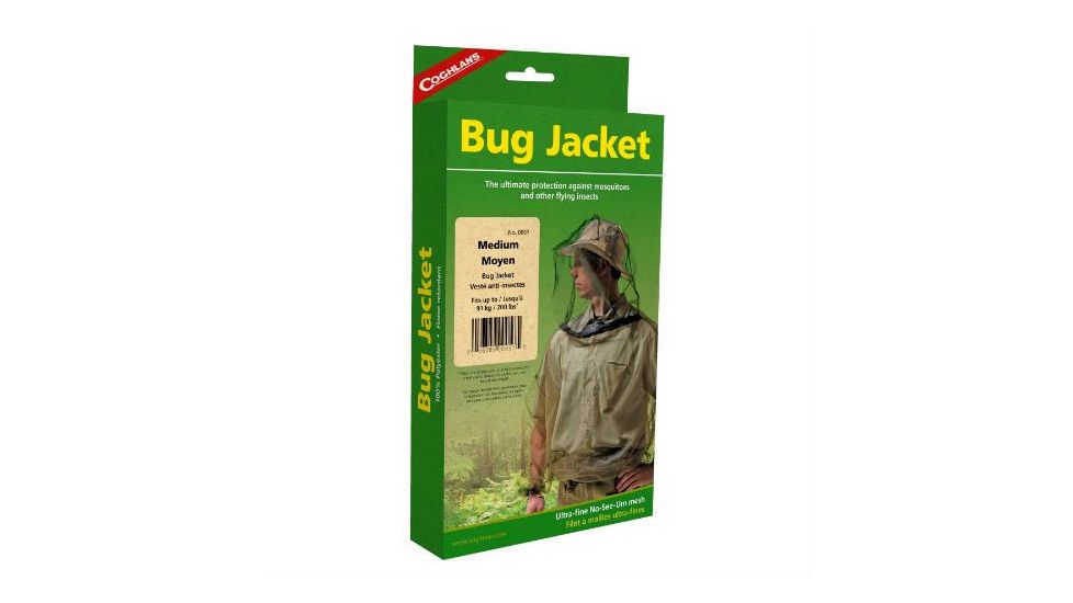 Coghlans Bug Jacket, Medium, Black, Medium, COG-0057