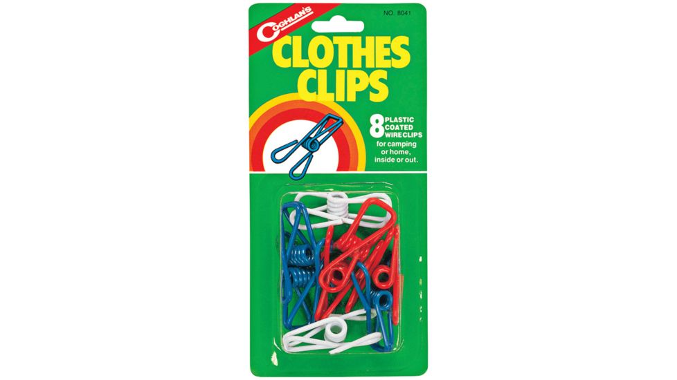 Coghlans Clothes Clips 8pk 8041