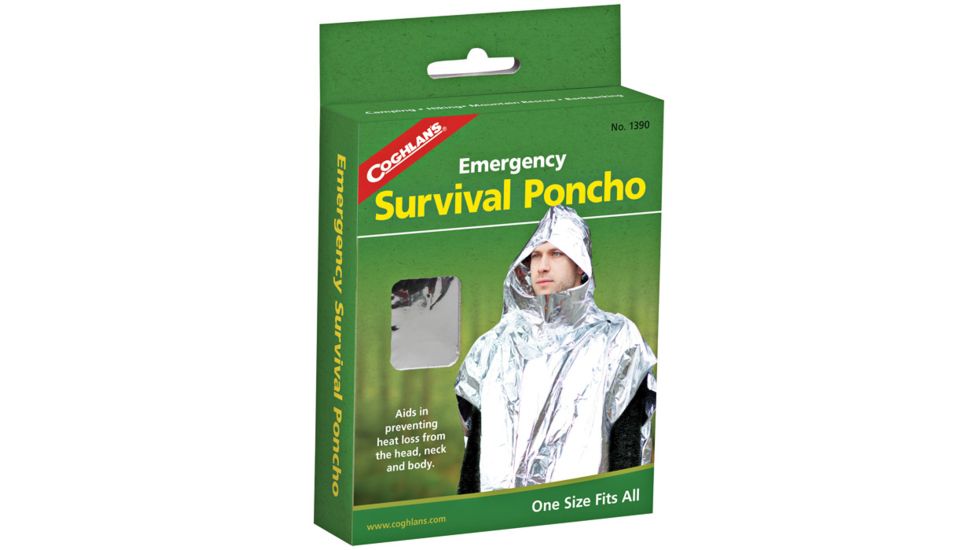Coghlans Emergency Survival Poncho 1390