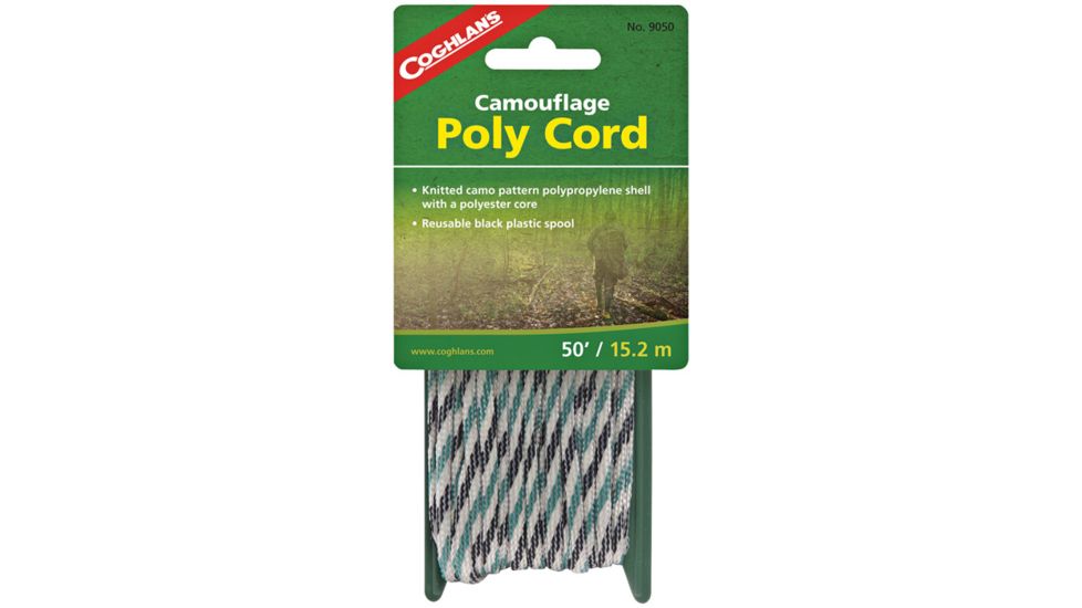 Coghlans Poly Cord Camo 50' 9050