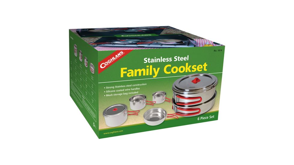 Coghlans Stainless Steel Cook Set, COG-18143
