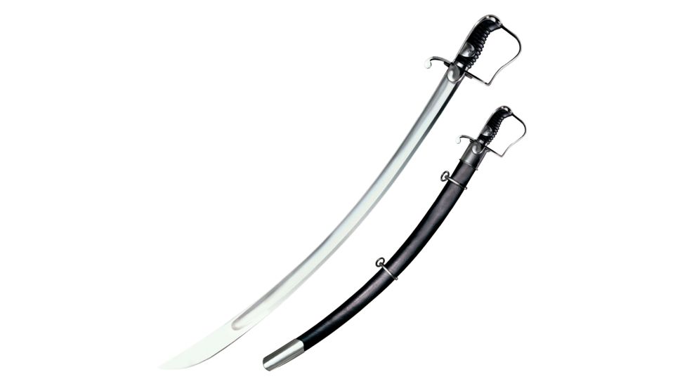 Cold Steel 1796 Light Cavalry Saber, Wood/Leather Scabbard, CS-88S