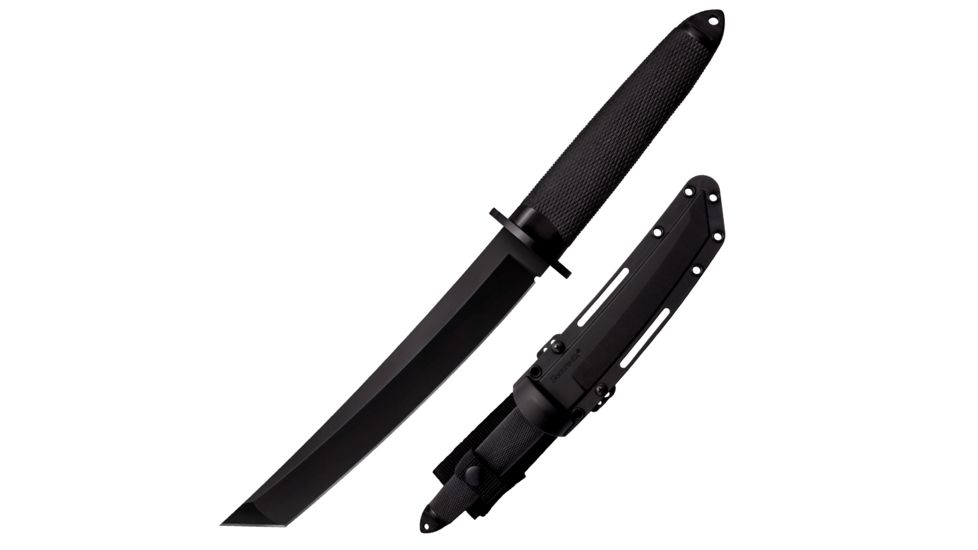 Cold Steel 3V Magnum Tanto II 13.13in Fixed Blade Knife, Black, 13.13in, CS-13QMBII