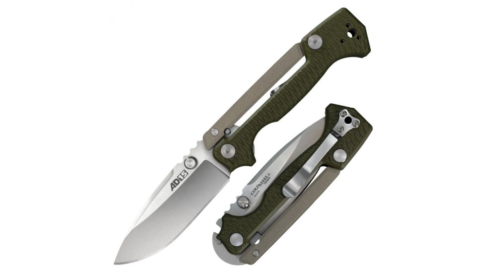 Cold Steel AD-15, 3.5in Blade Length, 5in Long Handle Steel Knife, CS-58SQ