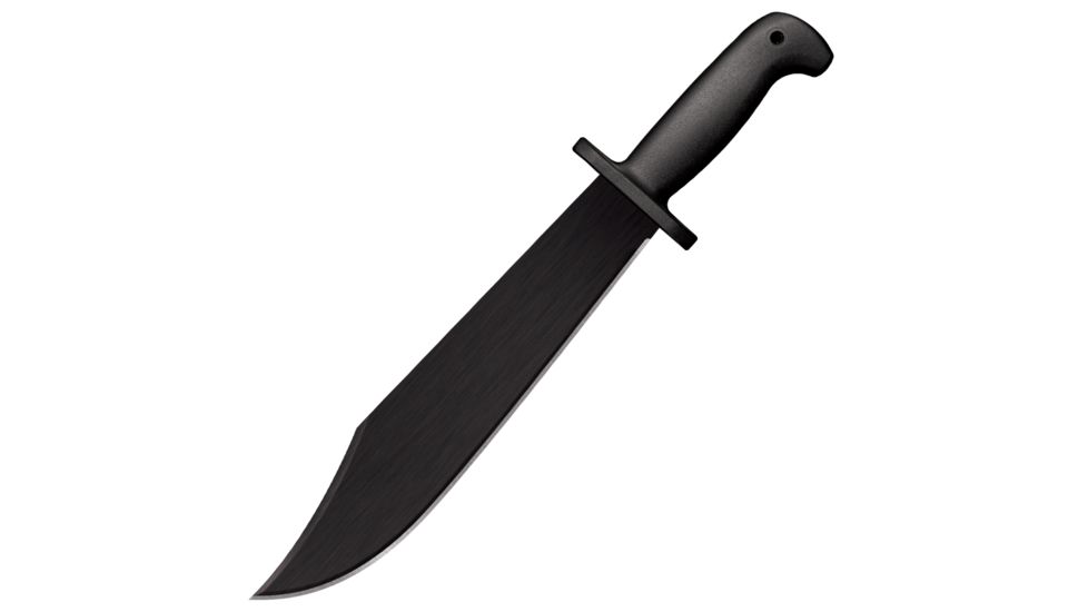 Cold Steel Black Bear Bowie Knife, Black, 17 3/4in, CS-97SMBWZ
