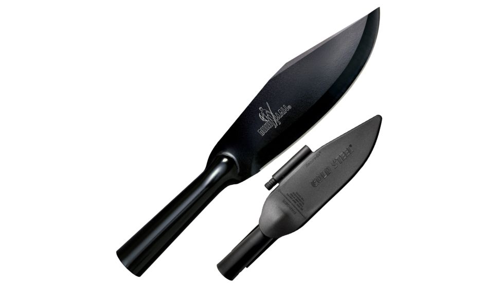 Cold Steel Bowie Bushman, Black SK-5 Carbon Steel, Secure-Ex Sheath, CS-95BBUSK