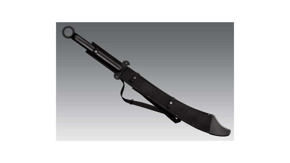 Cold Steel Chinese War Sword Machete, 24in Blade, Black, CS-97TCSMS