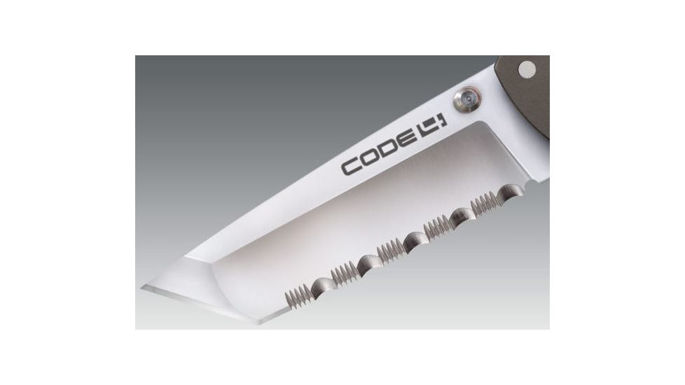 Cold Steel Code 4 tanto Serrated, CS-58TPCTS