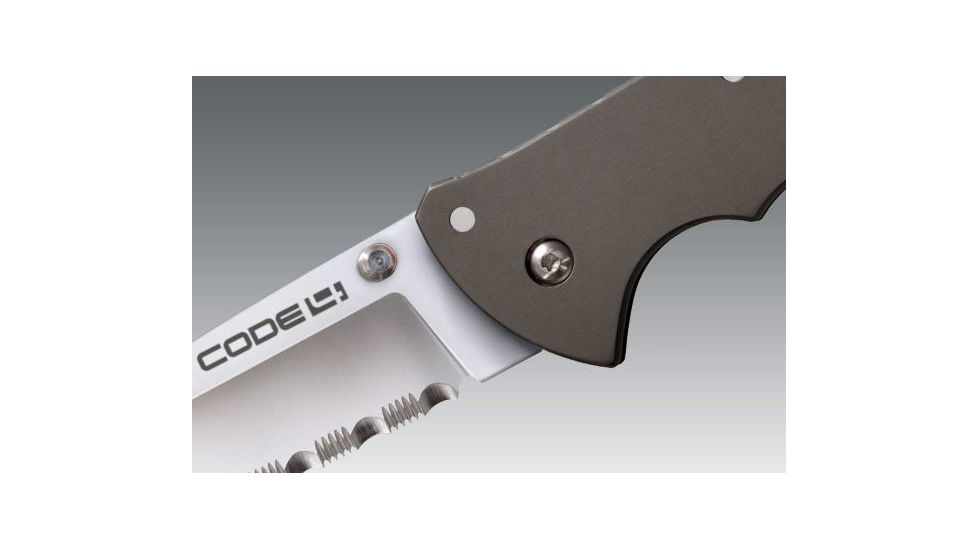 Cold Steel Code 4 tanto Serrated, CS-58TPCTS