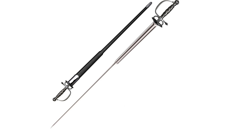 Cold Steel Colichemarde Sword, Leather Scabbard, CS-88CLMS