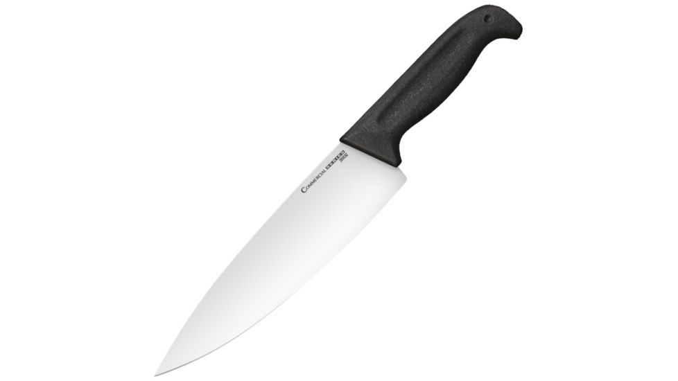 Cold Steel Commercial Series Chef's Knife 8in, Black/Silver, 13 1/4in, CS-20VCAZ