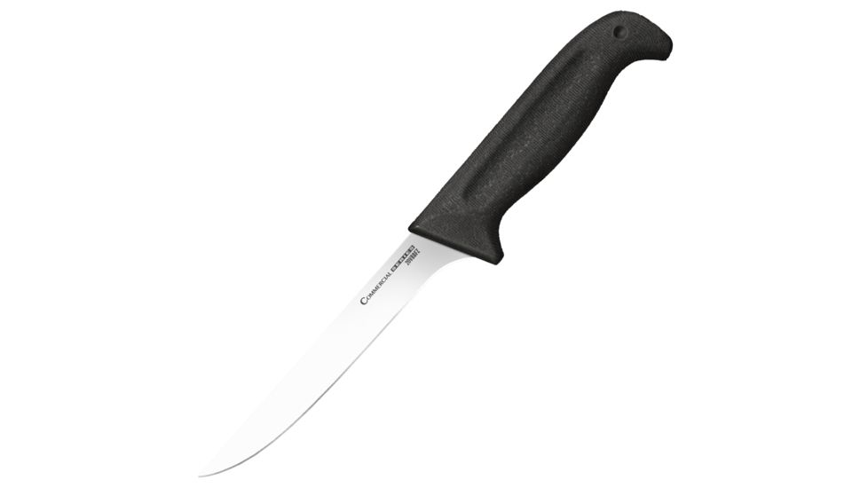 Cold Steel Commercial Series Flexible Boning Knife, Black/Silver, 11 1/4in, CS-20VBBFZ