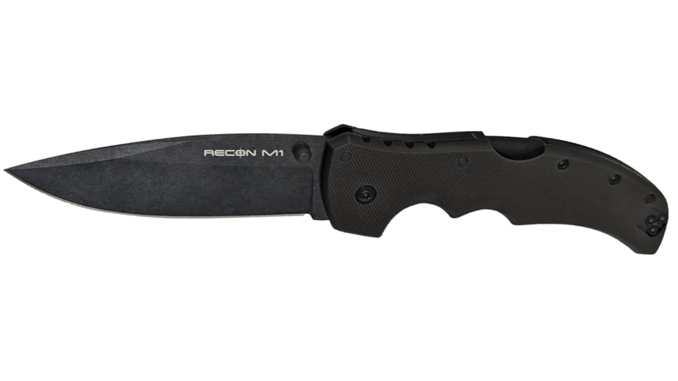 Cold Steel Recon Folding Knife, 4 in Blade, CPM MagnaCut Stainless Steel, Plain, CS-27TMC